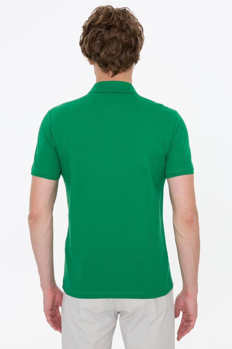 Erkek Yeşil Basic Tişört - 50232303211