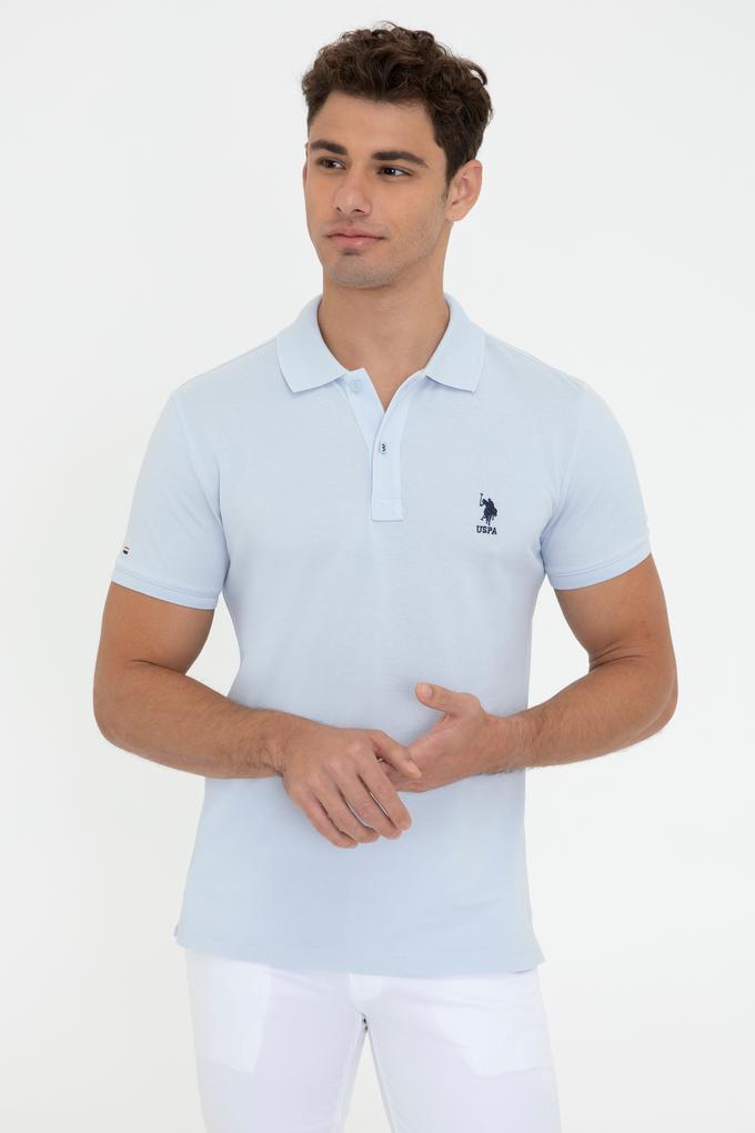 Erkek Mavi Basic Tişört