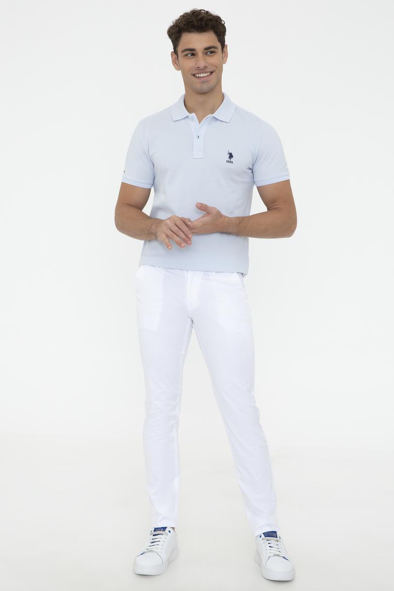 Erkek Mavi Basic Tişört - 50232308032