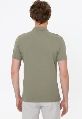Erkek Haki Basic Tişört - 50232308123