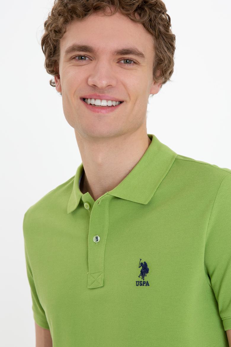 Erkek Yeşil Basic Tişört - 50232308192