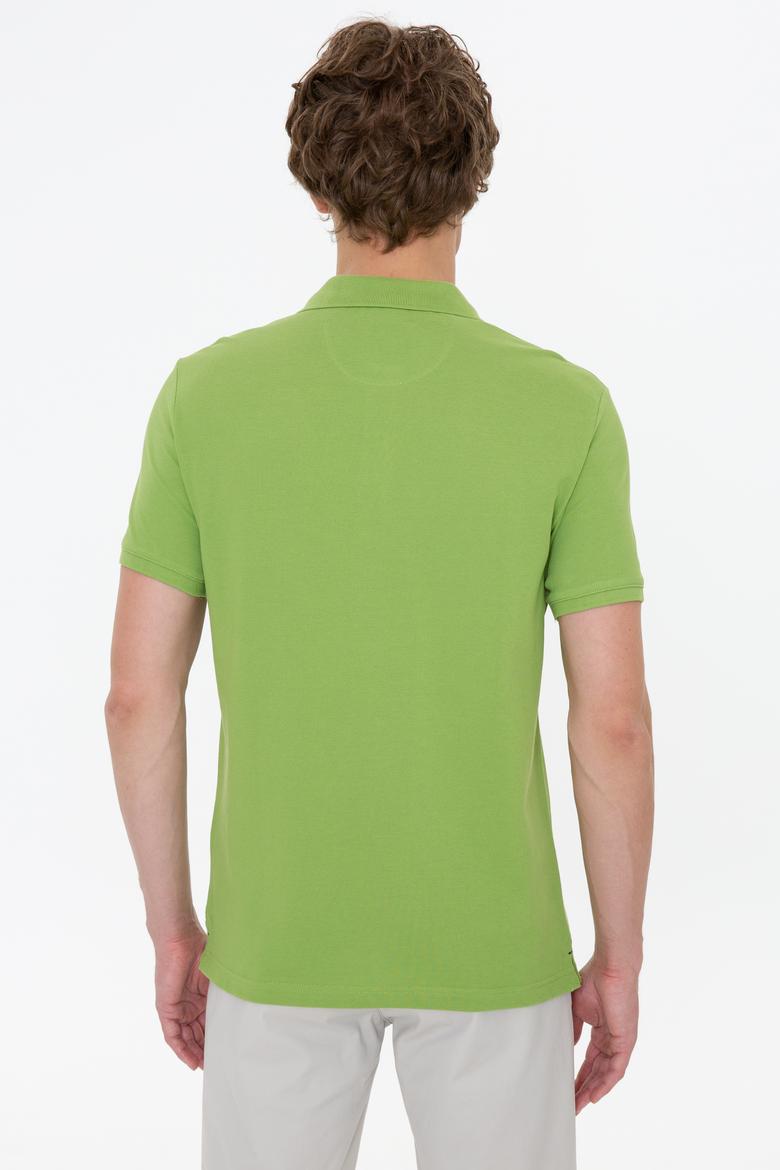 Erkek Yeşil Basic Tişört - 50232308192