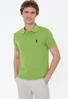 Erkek Yeşil Basic Tişört - 50232308192