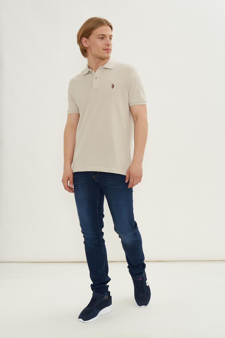 Erkek Taş Basic Tişört - 50232310091