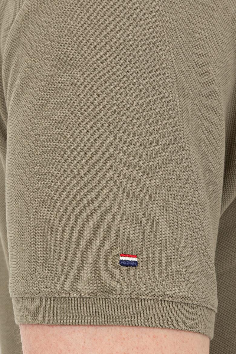 Erkek Haki Basic Tişört - 50232311177