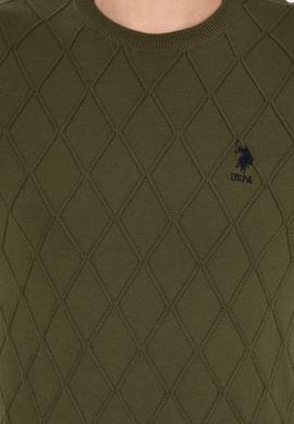 Erkek Haki Kazak - 50236734029