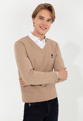 Erkek Camel Melanj Basic Kazak - 50236962096