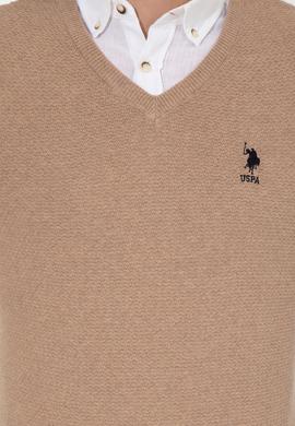 Erkek Camel Melanj Basic Kazak - 50236962096