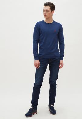 Erkek İndigo Basic Kazak - 50236971011