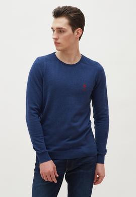 Erkek İndigo Basic Kazak - 50236971011