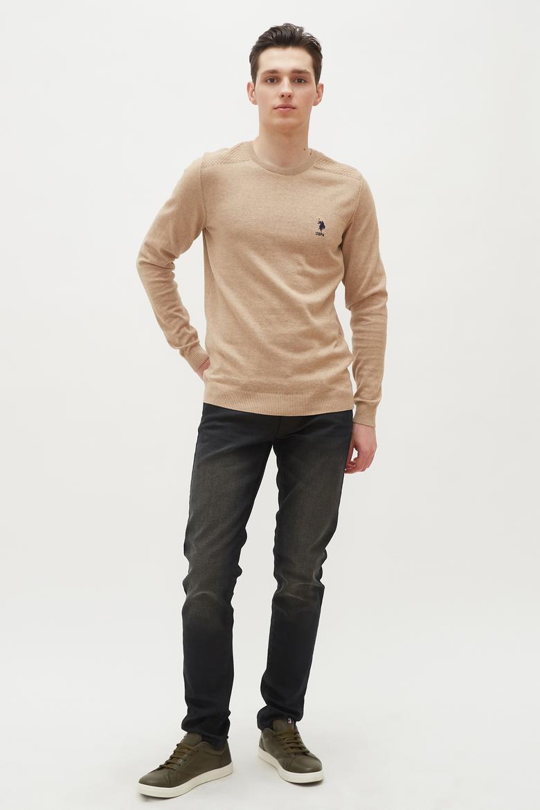 Erkek Camel Melanj Basic Kazak - 50236971060