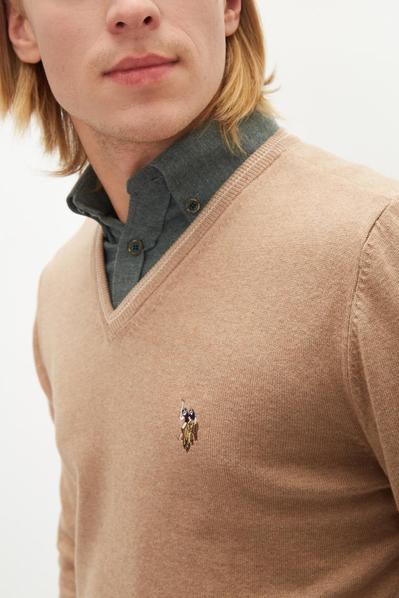 Erkek Camel Melanj Basic Kazak - 50236974045