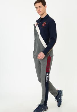 Erkek Antrasit Melanj Eşofman Altı - 50237104030