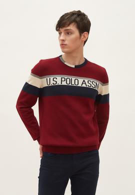 Erkek Bordo Kazak - 50237320018