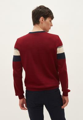 Erkek Bordo Kazak - 50237320018