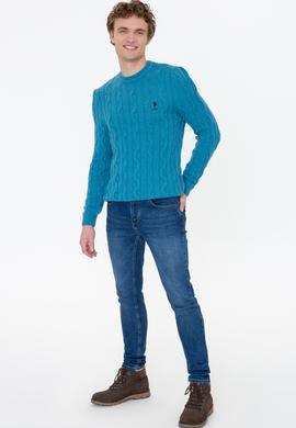 Erkek Mint Kazak - 50237619060