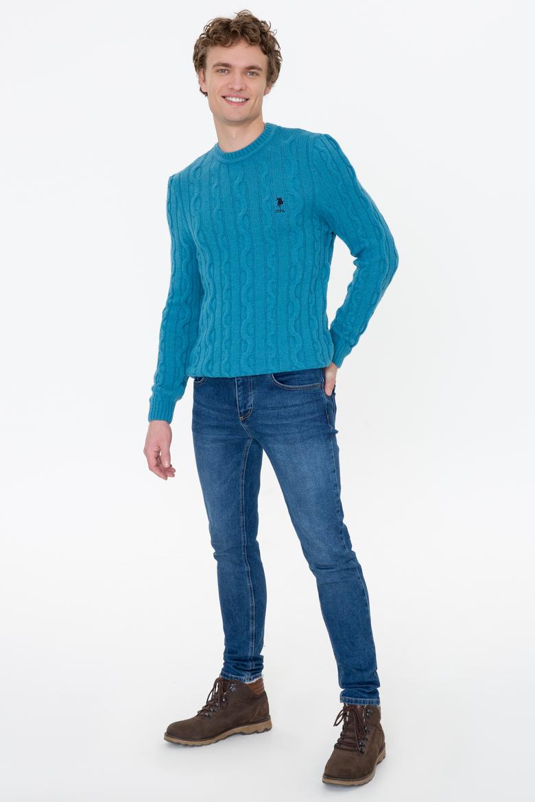 Erkek Mint Kazak - 50237619060