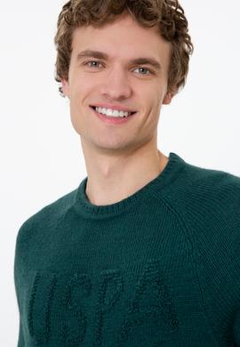 Erkek Yeşil Kazak - 50237620017