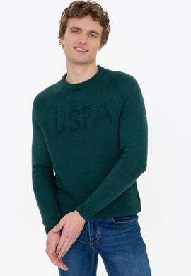 Erkek Yeşil Kazak - 50237620017