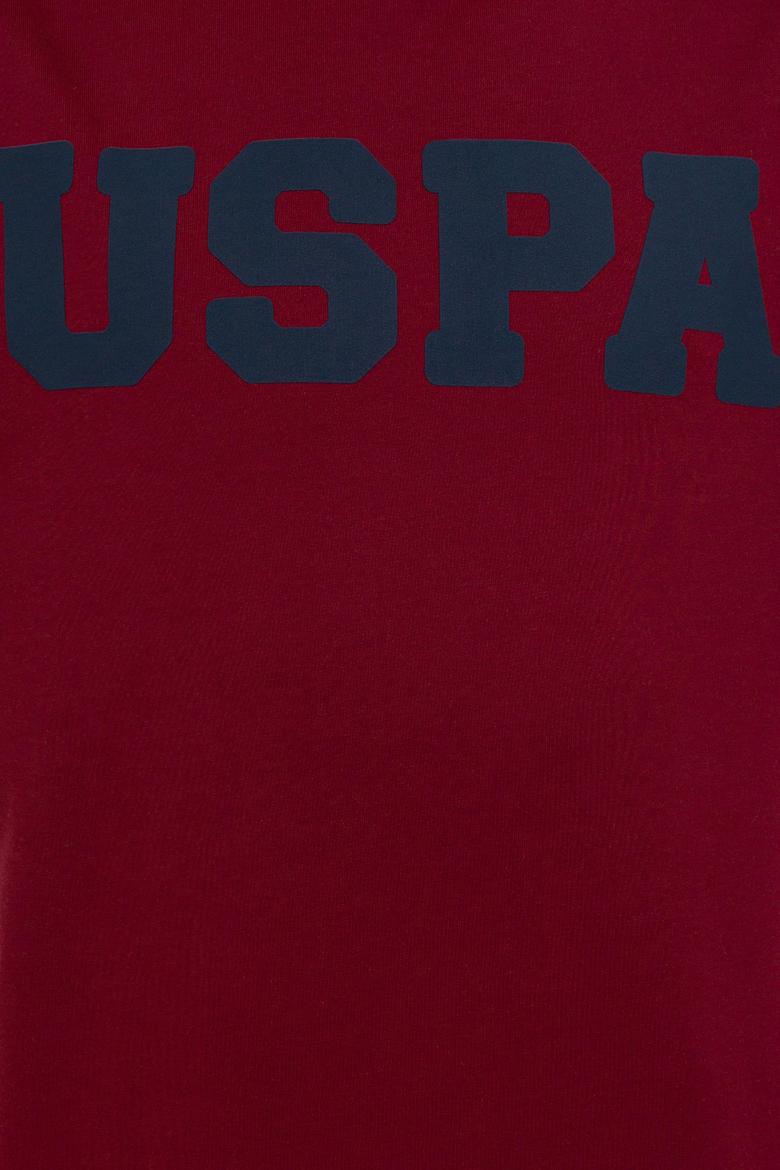 Erkek Bordo Basic Sweatshirt - 50238100003