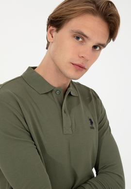 Erkek Haki Basic Sweatshirt - 50238250021