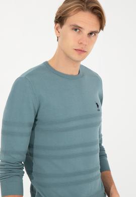 Erkek İndigo Kazak - 50240246017