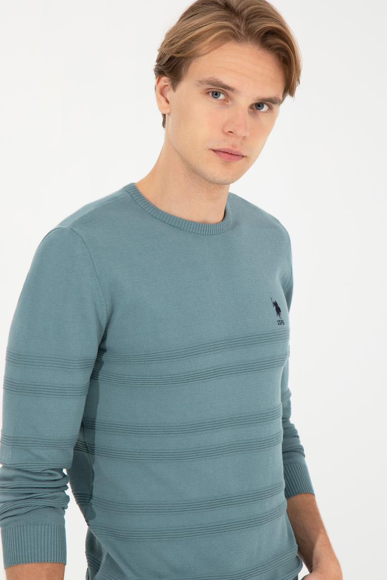 Erkek İndigo Kazak - 50240246017