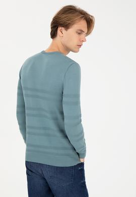 Erkek İndigo Kazak - 50240246017