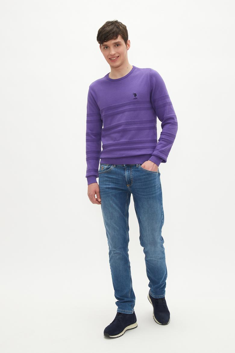 Erkek Violet Kazak - 50240246089