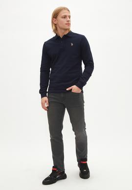 Erkek Lacivert Basic Sweatshirt - 50240393001