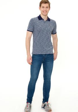 Erkek Lacivert Polo Yaka T-Shirt - 50251778010