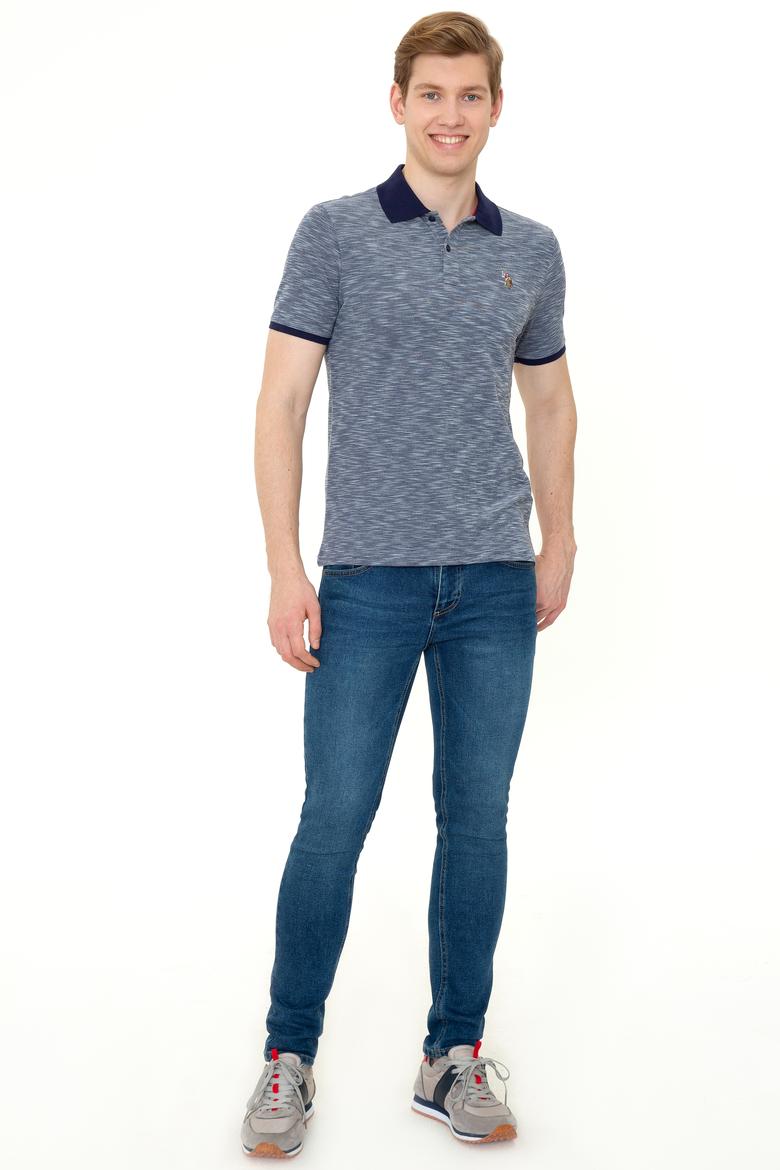 Erkek Lacivert Polo Yaka T-Shirt - 50251778010