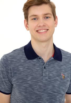 Erkek Lacivert Polo Yaka T-Shirt - 50251778010