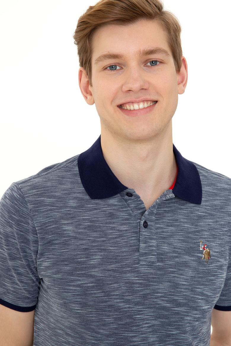 Erkek Lacivert Polo Yaka T-Shirt - 50251778010