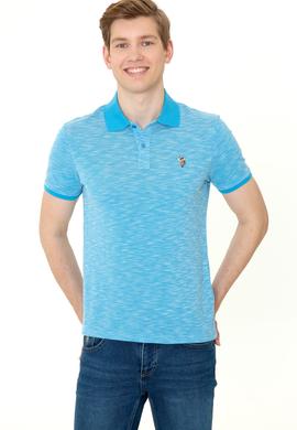 Erkek Kobalt Polo Yaka Tişört - 50251778030