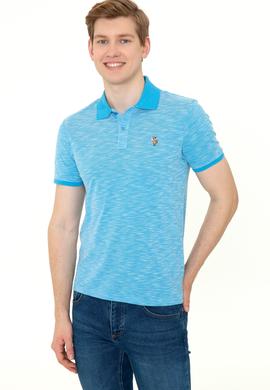 Erkek Kobalt Polo Yaka Tişört - 50251778030