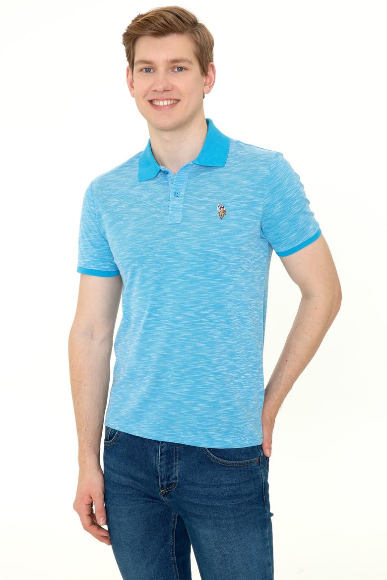 Erkek Kobalt Polo Yaka Tişört - 50251778030