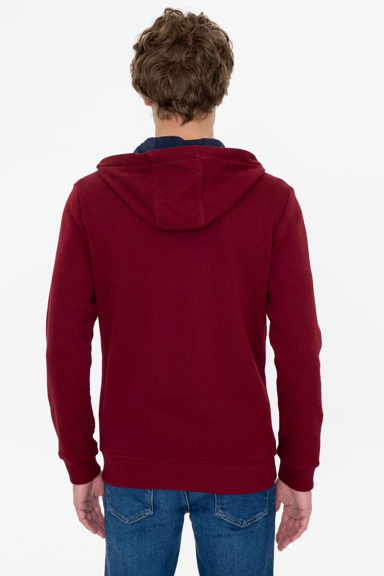 Erkek Bordo Sweatshirt - 50253038039