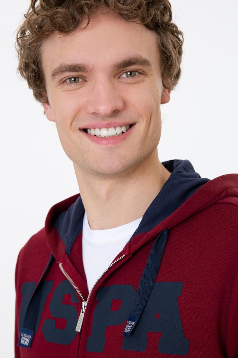 Erkek Bordo Sweatshirt - 50253038039