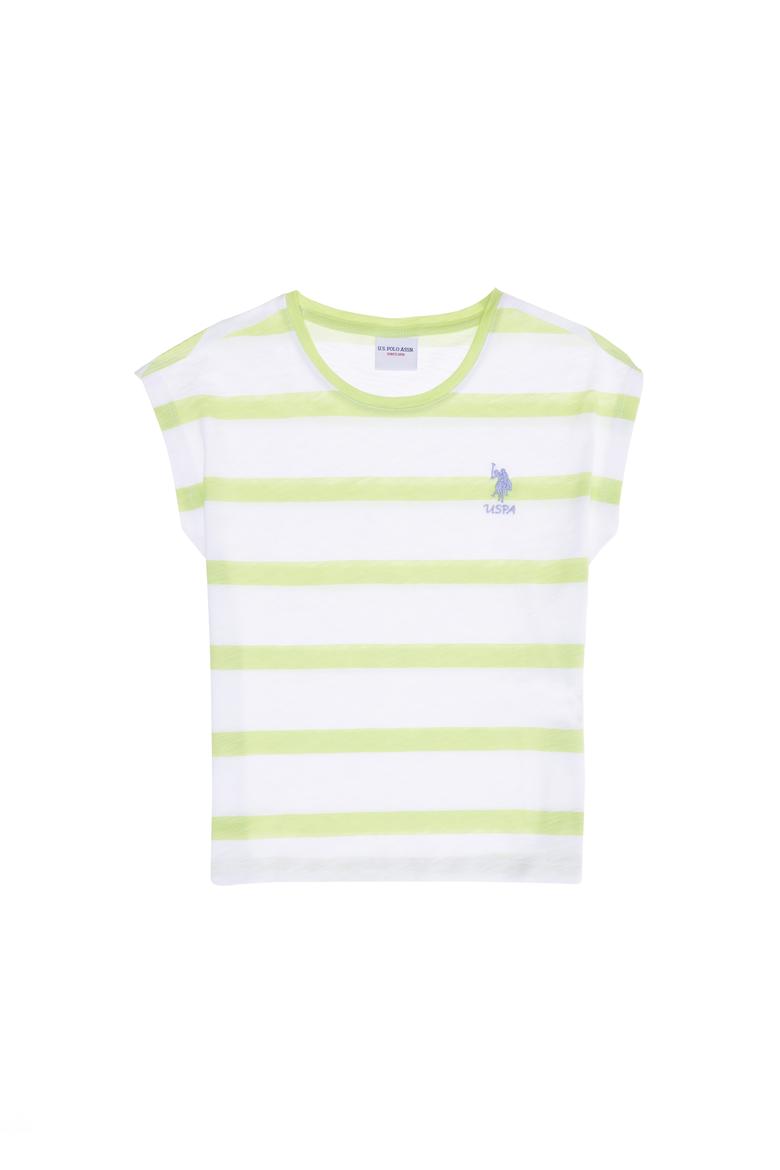 Kız Çocuk Fıstık Yeşili Tişört