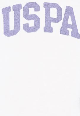 Kız Bebek Beyaz Bisiklet Yaka Basic Tişört - 50251998070