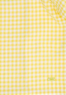 Kız Çocuk Açık Sarı Kısa Kollu Gömlek - 50264230018