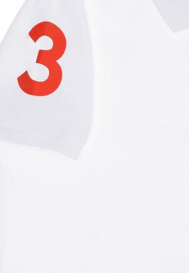 Erkek Çocuk Beyaz Polo Yaka Tişört - 50263342007