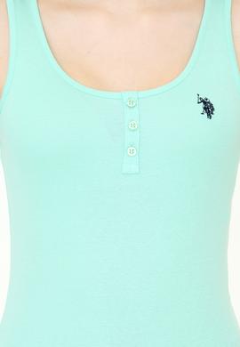 Kadın Mint Basic Tişört - 50234724020