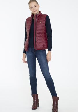 Kadın Kırmızı Yelek - 50236987037