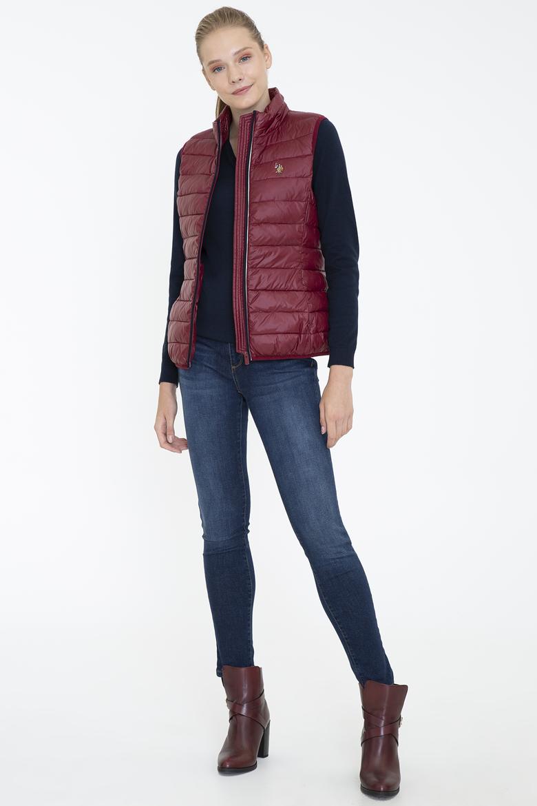 Kadın Kırmızı Yelek - 50236987037