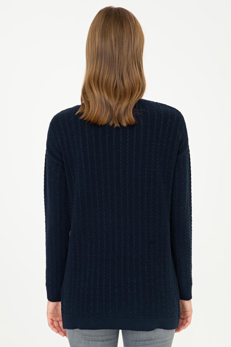 Kadın Lacivert Kazak - 50242913005