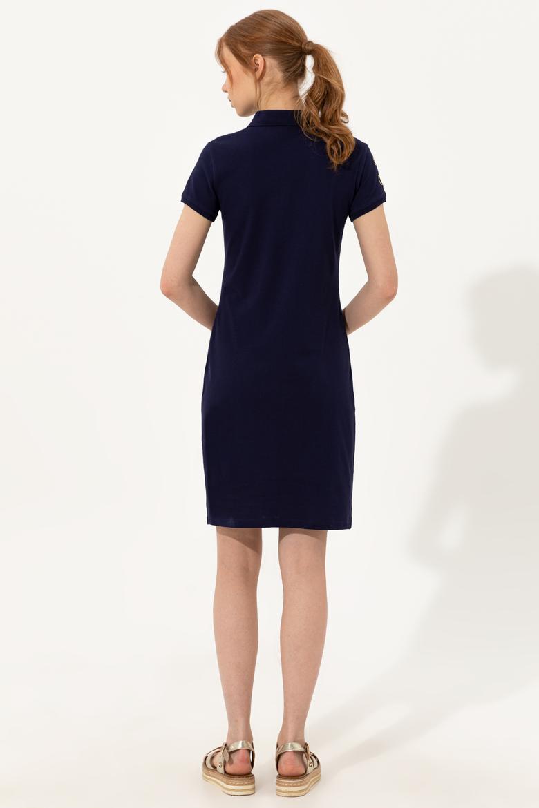 Kadın Lacivert Örme Elbise - 50246277022