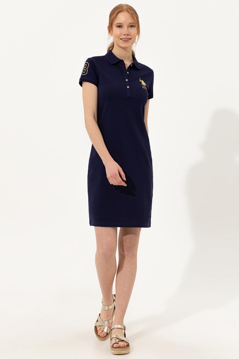 Kadın Lacivert Örme Elbise - 50246277022