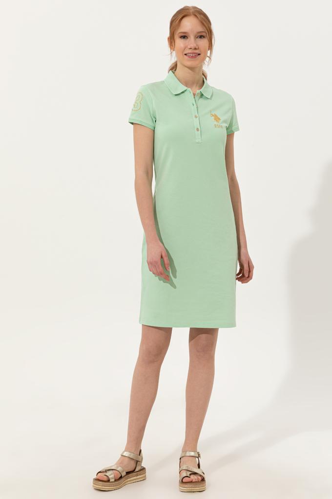Kadın Mint Örme Elbise